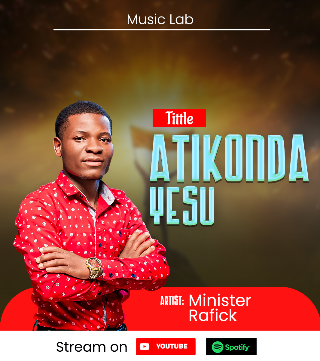 Minister Rafick Andikonda yesu mp3 image